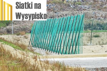 Na ogrodzenie wysypiska - Siatka na wymiar - Na wymiar siatki zabezpieczające wysypisko